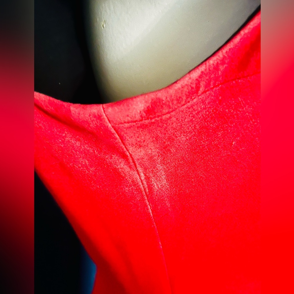 Calvin Klein Sleeveless Red Midi Dress - Picture 7 of 9